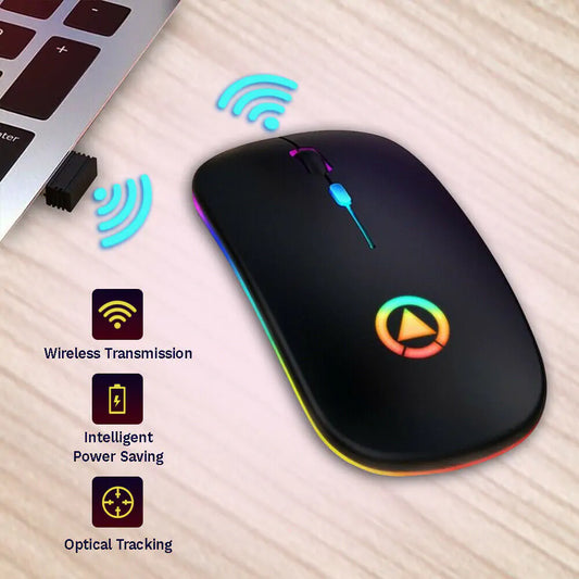 2.4GHz Colorful Wireless USB Mouse