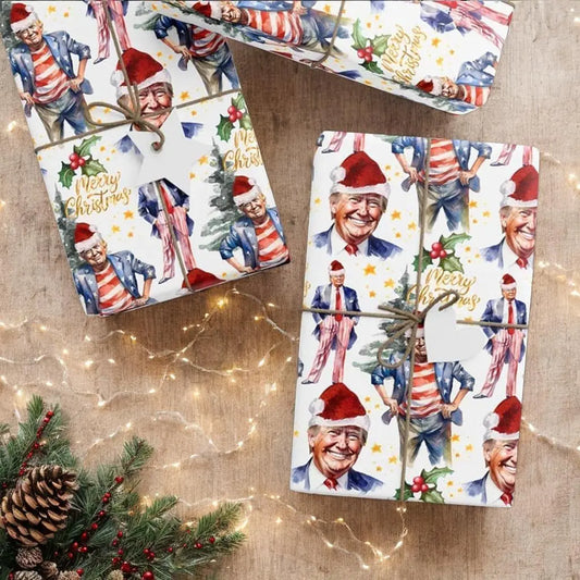 Trump Holiday Gift Wrap