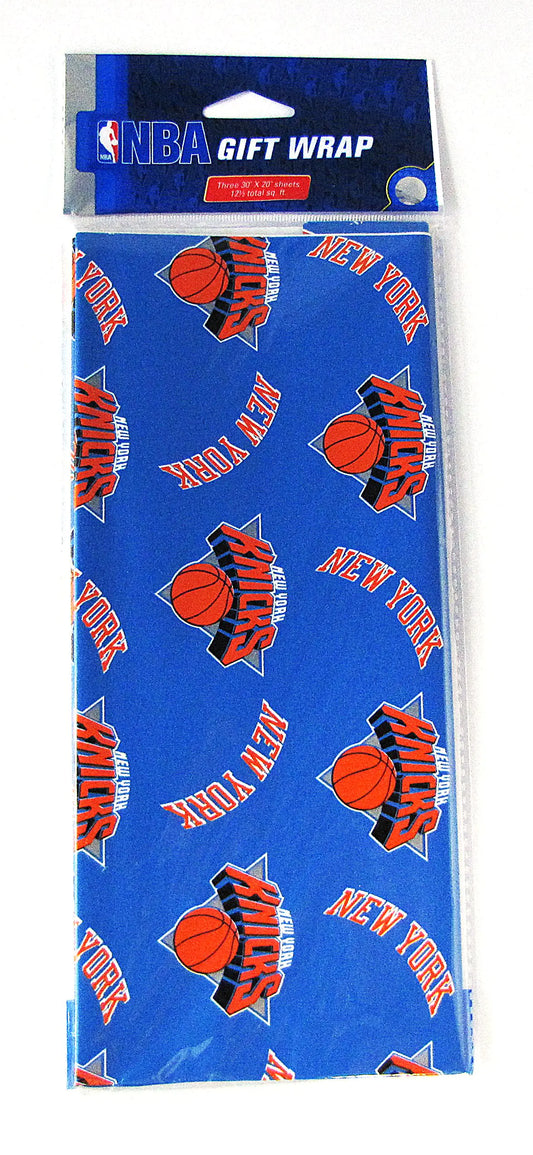 NBA Knicks Gift Wrap