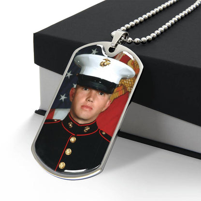 Customizable Dog Tag w/Photo and Engraving