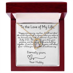 Glamorous Heart Pendant Necklace