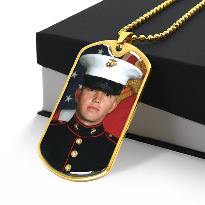 Customizable Dog Tag w/Photo and Engraving