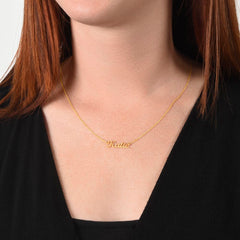 Trendy Personalized Name Necklace