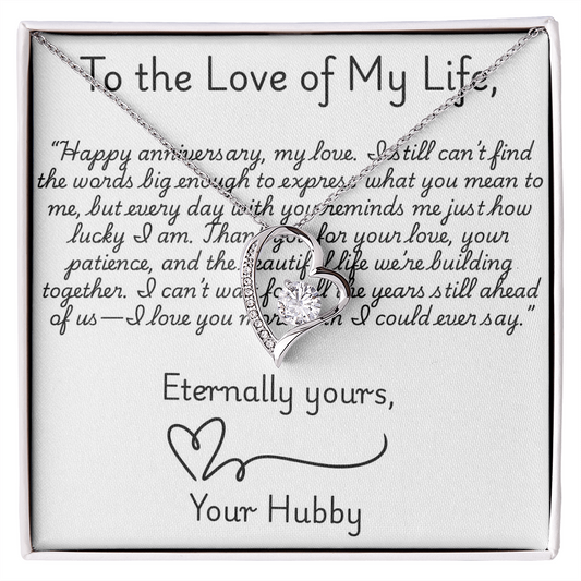 Glamorous Heart Pendant Necklace