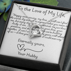 Glamorous Heart Pendant Necklace