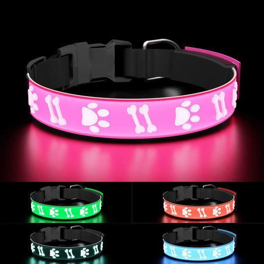 BrightBuddy 3D LED Dog Collar